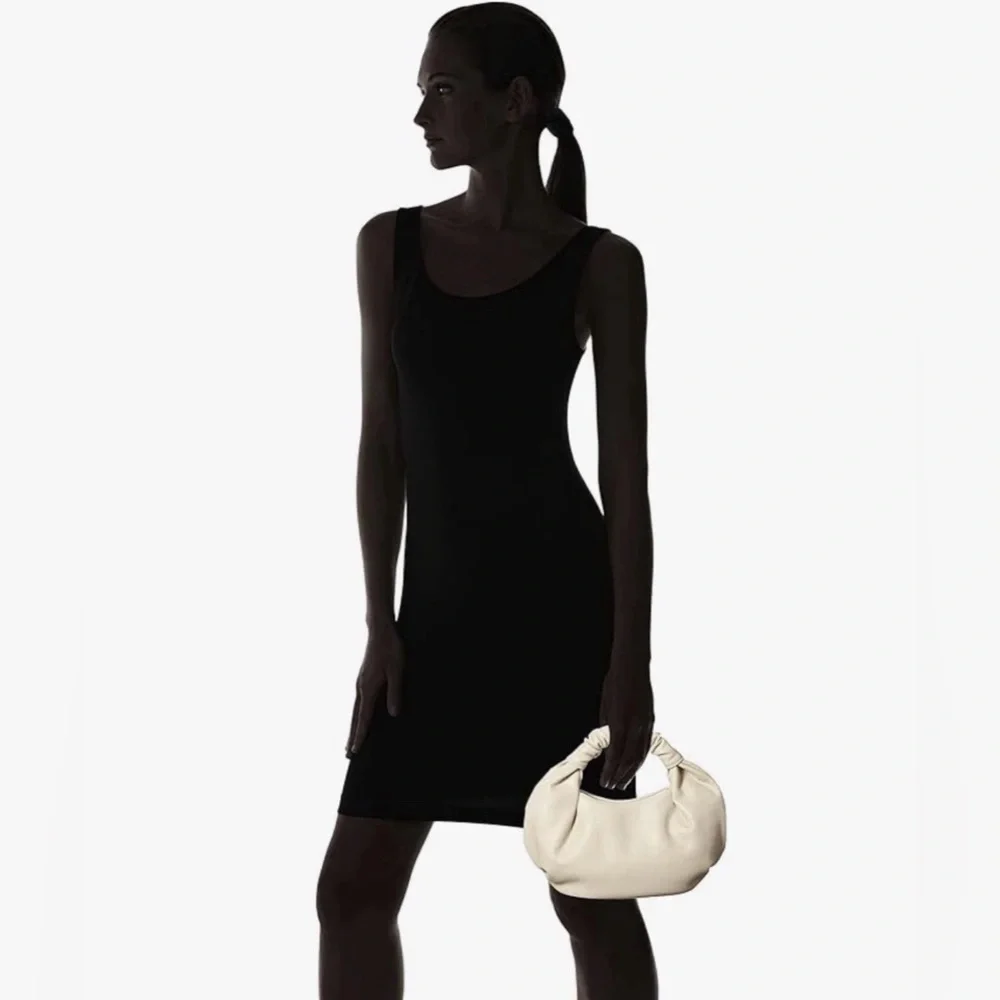 The Drop Women's Addison Soft Volume Top-Handle Bag Beige/Bone Purse - New